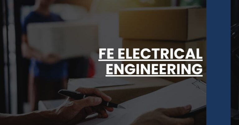 FE Electrical Engineering Feature Image