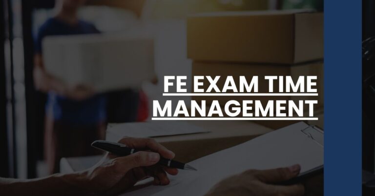 FE Exam Time Management Feature Image