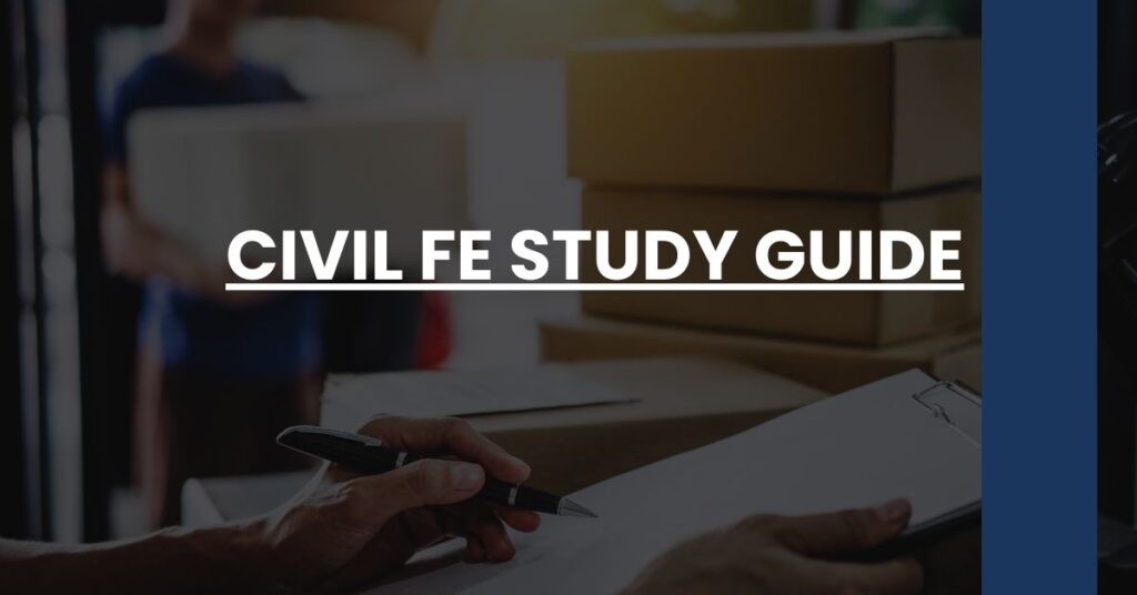 Civil FE Study Guide Feature Image