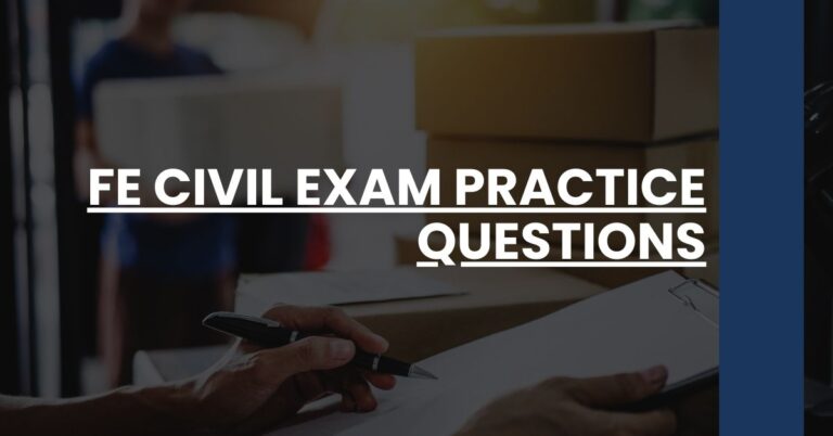 FE Civil Exam Practice Questions Feature Image