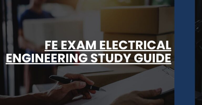 FE Exam Electrical Engineering Study Guide Feature Image