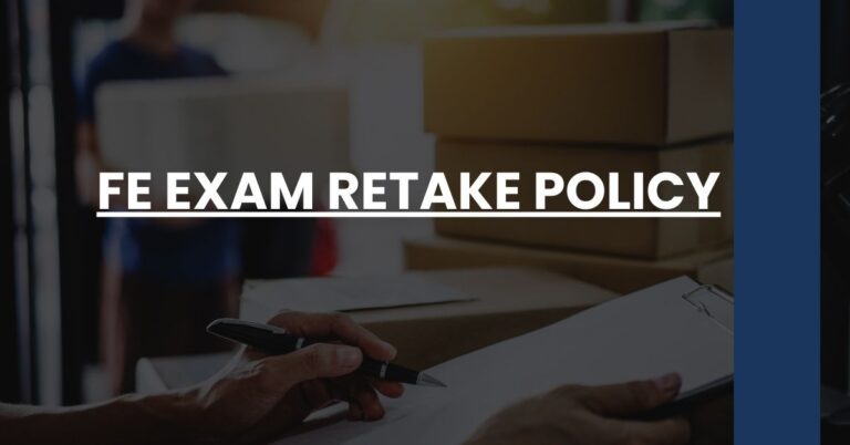 FE Exam Retake Policy Feature Image