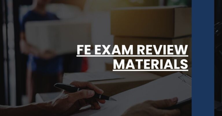 FE Exam Review Materials Feature Image