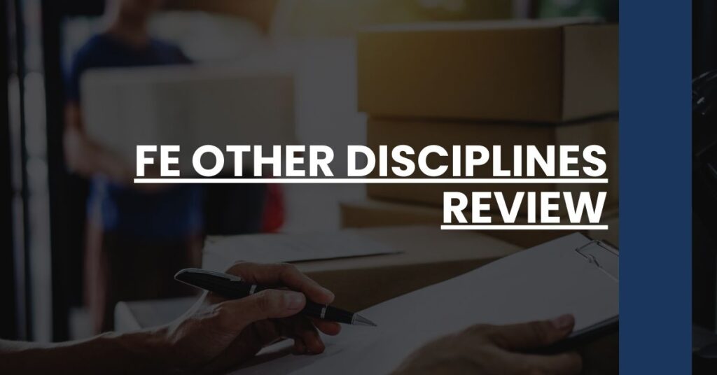 FE Other Disciplines Review Feature Image