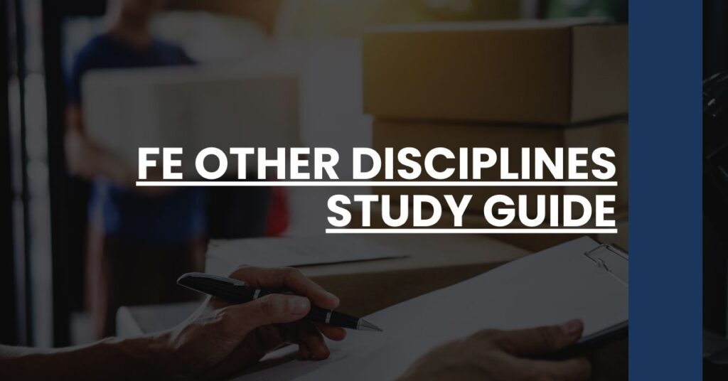 FE Other Disciplines Study Guide Feature Image