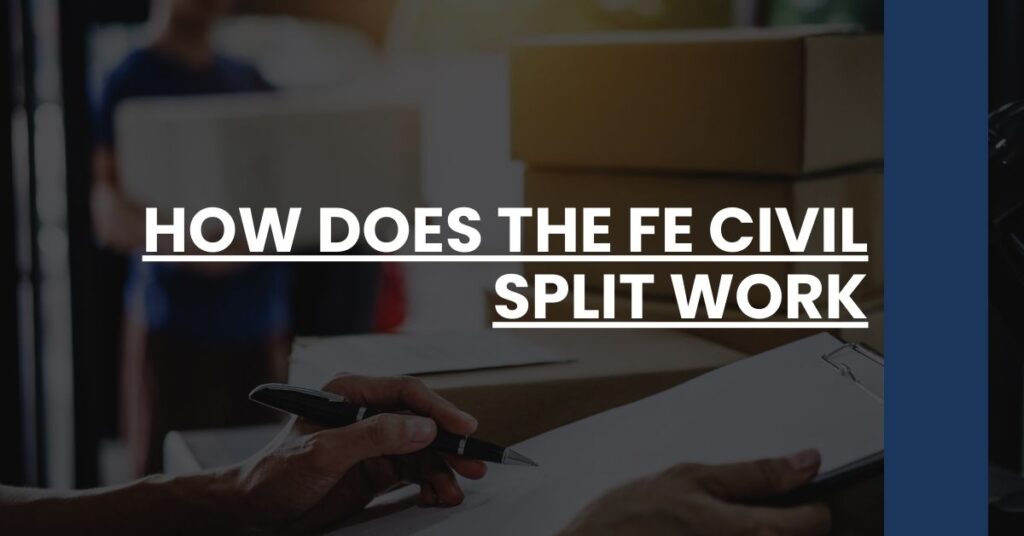 How Does the FE Civil Split Work Feature Image