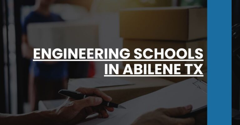 Engineering Schools in Abilene TX Feature Image