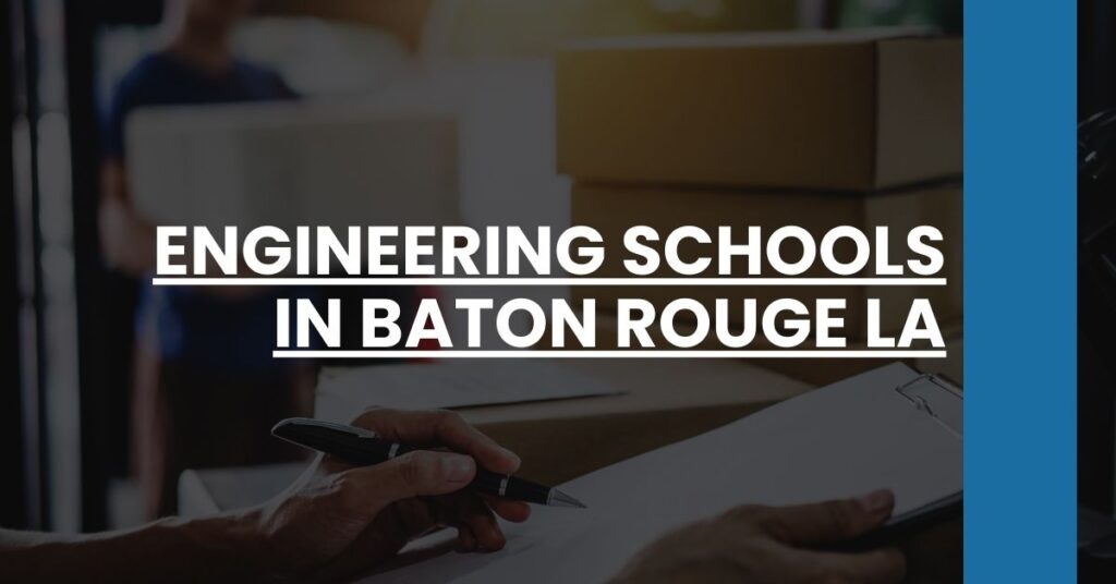 Engineering Schools in Baton Rouge LA Feature Image