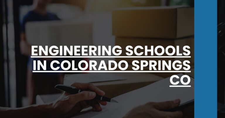 Engineering Schools in Colorado Springs CO Feature Image