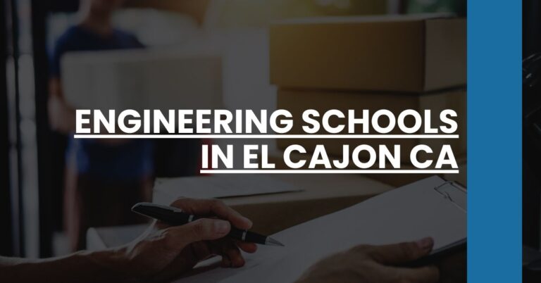 Engineering Schools in El Cajon CA Feature Image