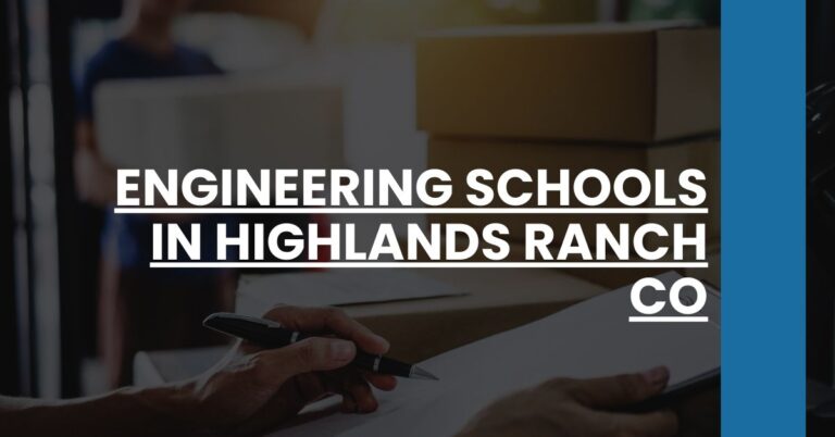 Engineering Schools in Highlands Ranch CO Feature Image