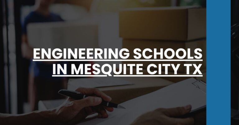 Engineering Schools in Mesquite city TX Feature Image