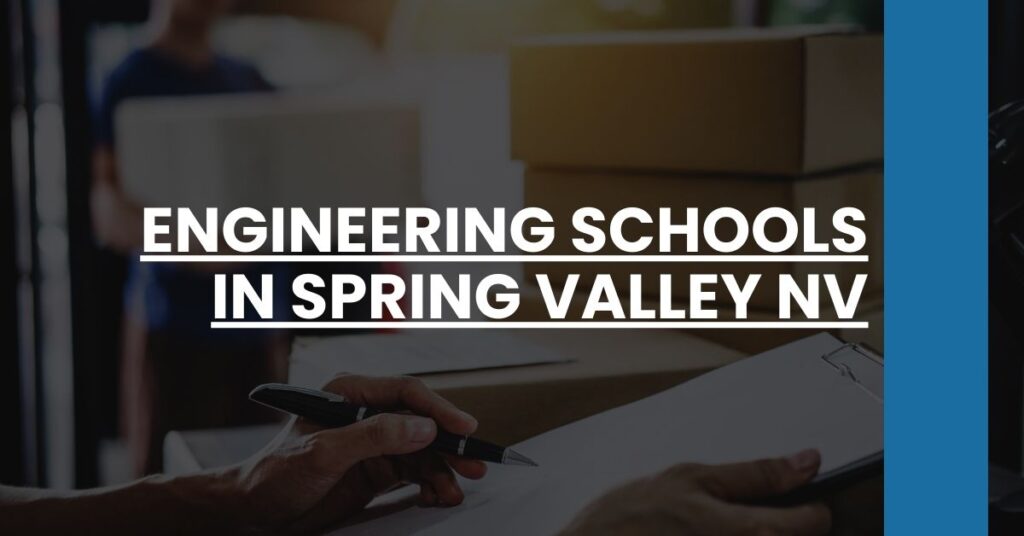 Engineering Schools in Spring Valley NV Feature Image