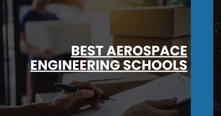 Best Aerospace Engineering Schools Feature Image