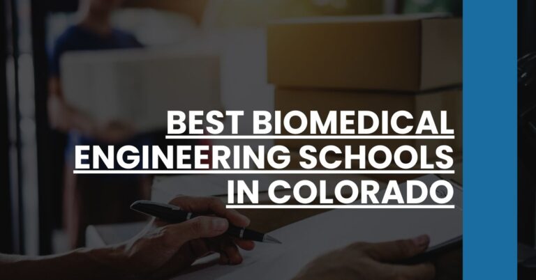 Best Biomedical Engineering Schools In Colorado Feature Image