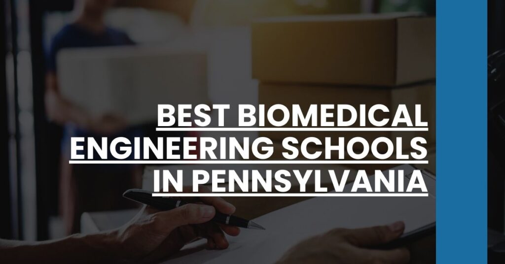 Best Biomedical Engineering Schools In Pennsylvania Feature Image