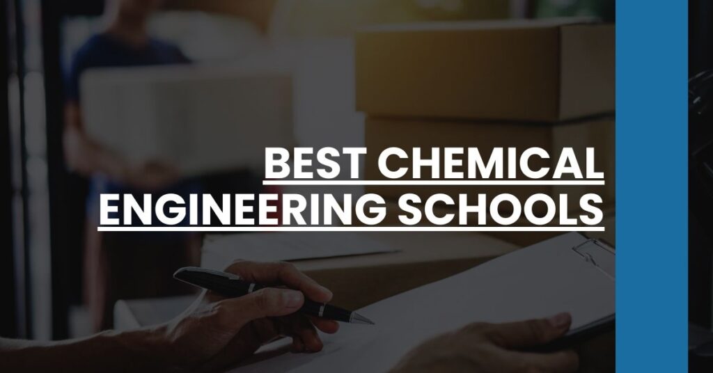 Best Chemical Engineering Schools Feature Image