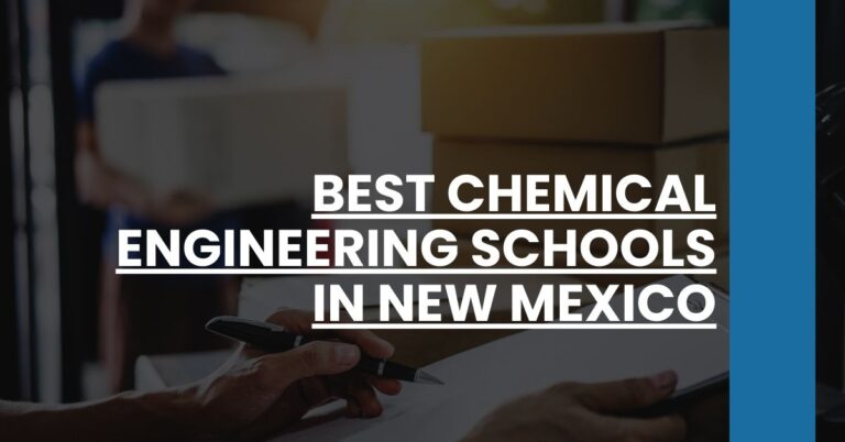 Best Chemical Engineering Schools In New Mexico Feature Image