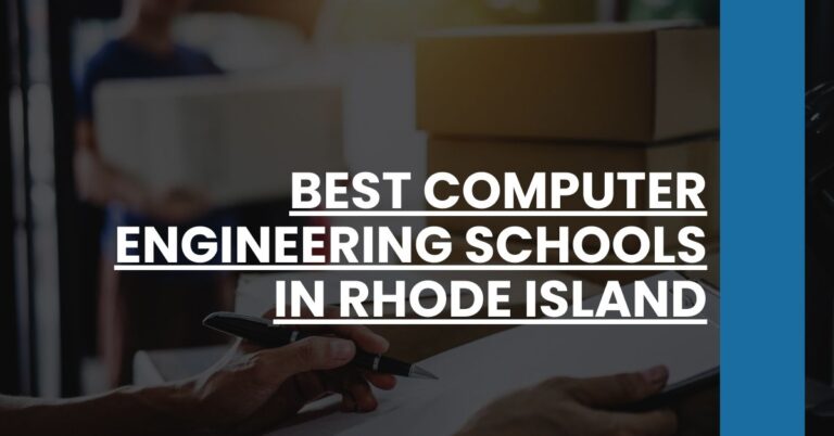 Best Computer Engineering Schools In Rhode Island Feature Image