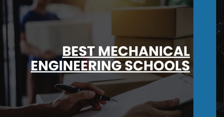 Best Mechanical Engineering Schools Feature Image