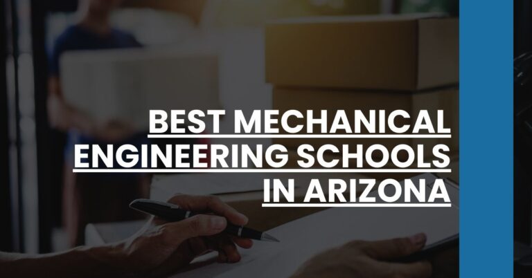 Best Mechanical Engineering Schools In Arizona Feature Image