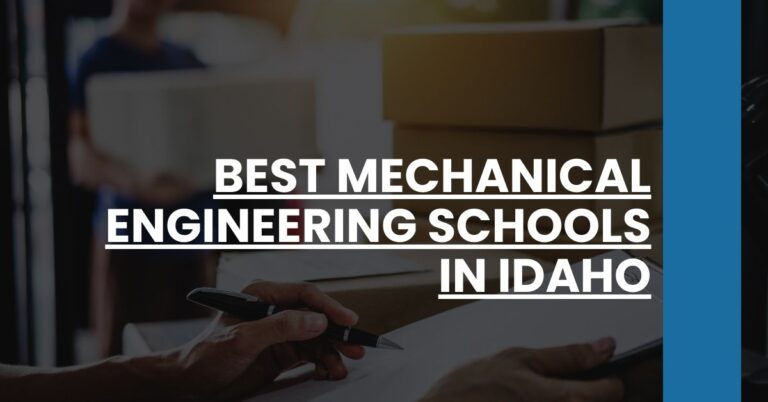 Best Mechanical Engineering Schools In Idaho Feature Image