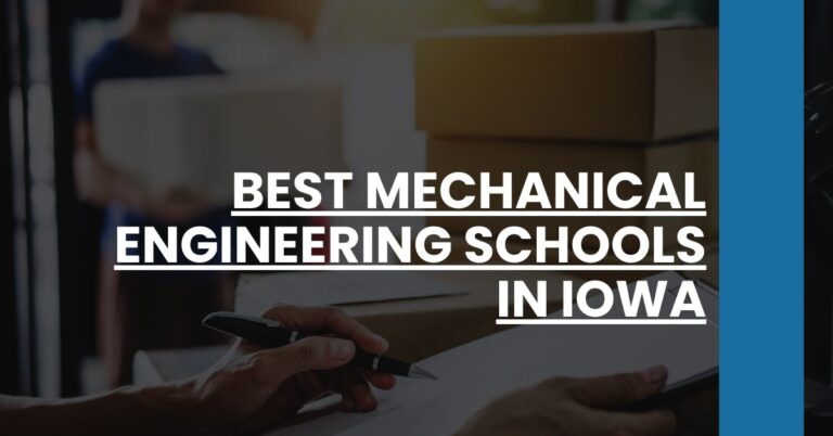 Best Mechanical Engineering Schools In Iowa Feature Image