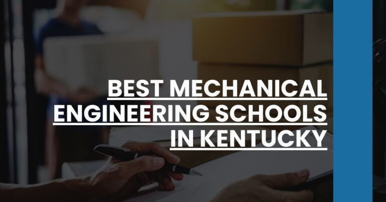 Best Mechanical Engineering Schools In Kentucky Feature Image