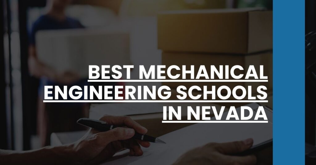 Best Mechanical Engineering Schools In Nevada Feature Image