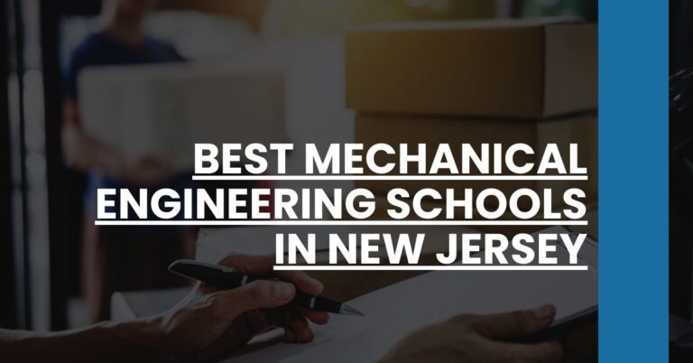 Best Mechanical Engineering Schools In New Jersey Feature Image