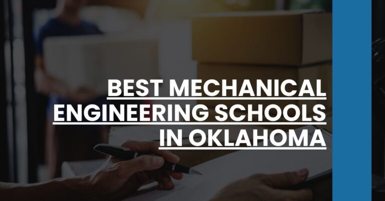 Best Mechanical Engineering Schools In Oklahoma Feature Image