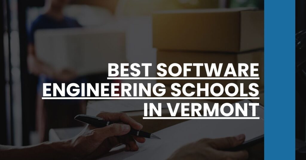 Best Software Engineering Schools In Vermont Feature Image