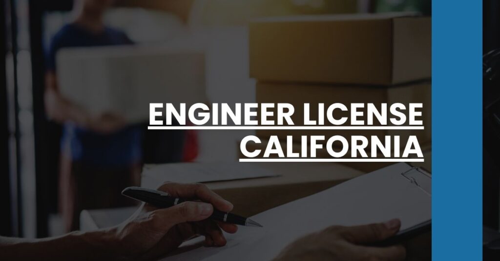 Engineer License California Feature Image