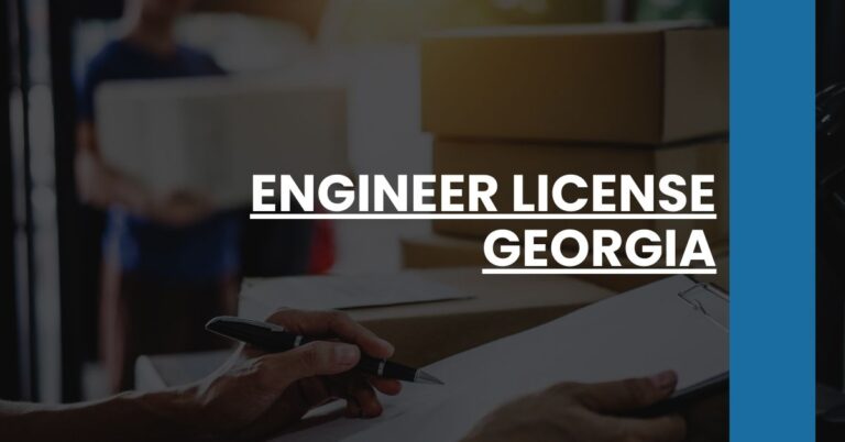 Engineer License Georgia Feature Image