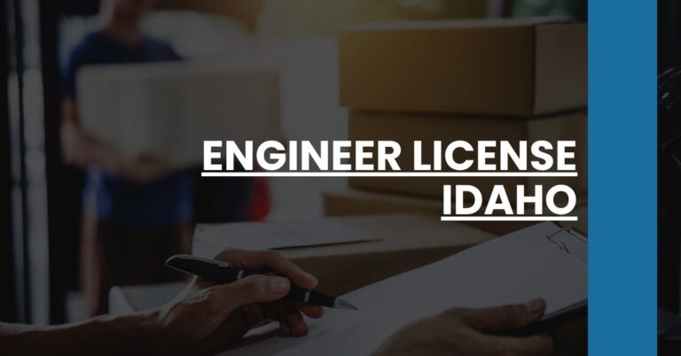 Engineer License Idaho Feature Image