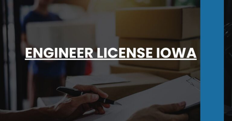 Engineer License Iowa Feature Image