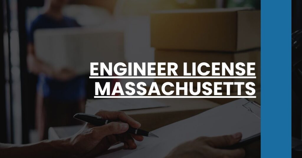 Engineer License Massachusetts Feature Image