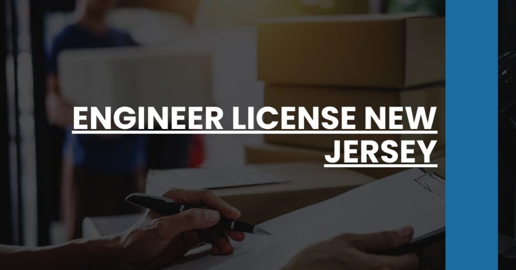 Engineer License New Jersey Feature Image