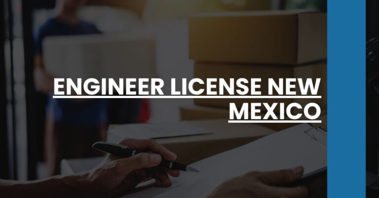 Engineer License New Mexico Feature Image