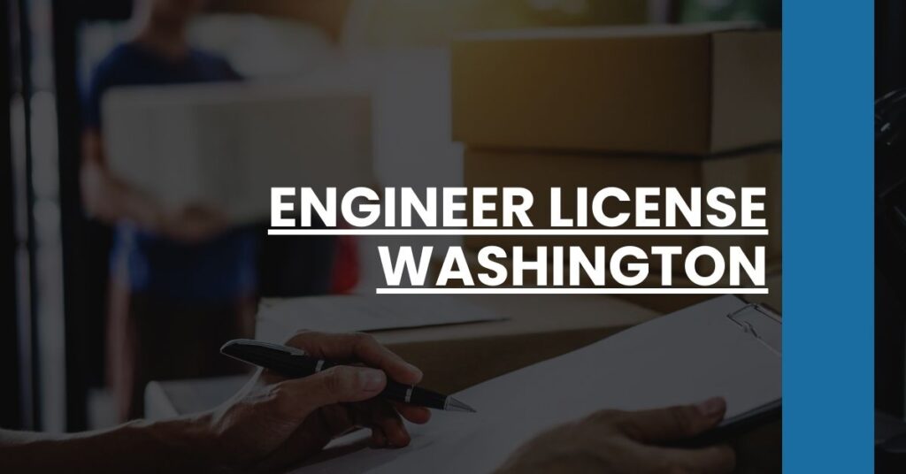 Engineer License Washington Feature Image