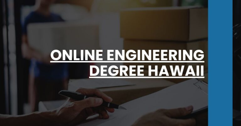 Online Engineering Degree Hawaii Feature Image